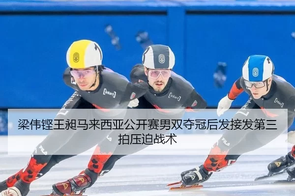 梁伟铿王昶马来西亚公开赛男双夺冠后发接发第三拍压迫战术